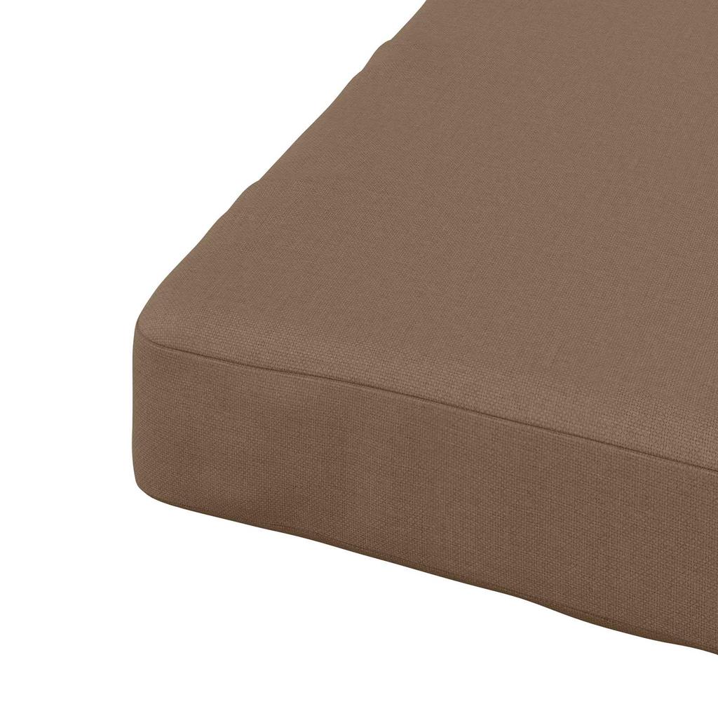 1 piece Seat Cushion SOEST 100percent Polyester Taupe