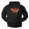 26 Mannen Pullover met Capuchon Zwart Watermeloen Protest Shirt Hoodie Katoen - Unisex T-shirt