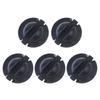 1/3/5PCS Car Front Fog Light Liner Cap Cover Black Eco-friendly Plastic Fit for Grand Cherokee Exterior Accessories