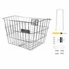 Stainless Steel Front Cycle Basket Weather-Resistant for Grocery Runs