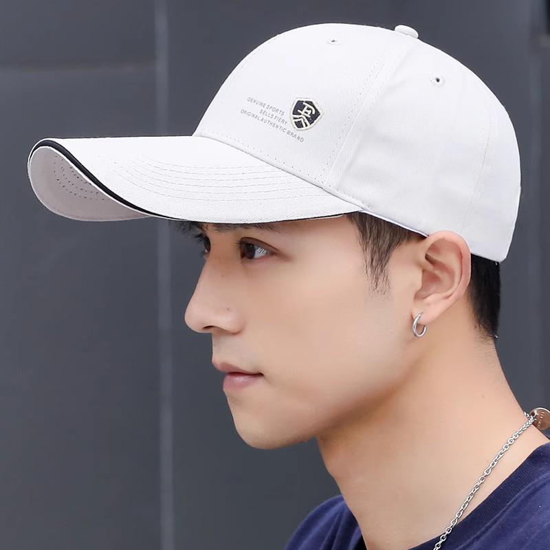 Atmungsaktive Sommer-Baseballkappe für Herren - Koreanischer Entenschnabel-Stil für Sport & Freizeit