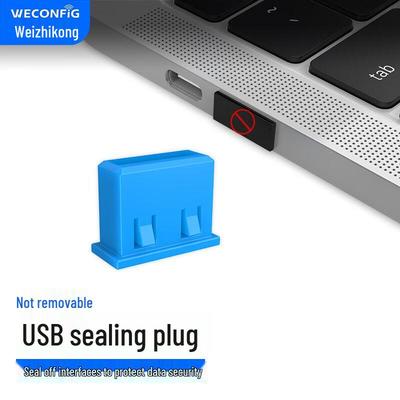 USB-Anschlusssicherungen und Staubschutzkappen