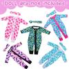 UNICORN ELEMENT 5 Sets 14-18 Inch Baby Doll Clothes Outfits Casual Wear for 17 Inch Baby Doll 10 Pcs Clothes and Headbands for 15-18 Inch