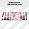 new Car PLAID Emblem Tailgate Sticker Grid Decals Badge Auto Aluminum Letter Decoration For Tesla Model 3 S X Y 2025 Accessories