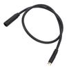 Sykkelmotor Forlengelseskabel 60CM Lengde 6 Pins Regntett ABS Hjulmotor Forlengelseskabel