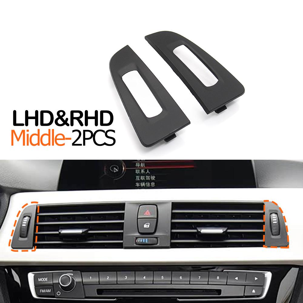 Car Front Left Miidle Air Vent Grille Decorative Panel AC Outlet Cover Trim For BMW 3 4 Serie F30 F31 F34 F35 F32 F33 F36 F82