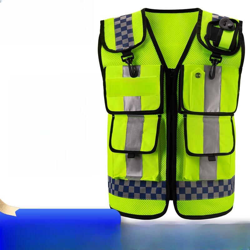 

Miling Multi-functional Reflective Safety Vest One Size