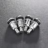 Duty Stainless Steel Accessories for Vehicles Motorcycles 4pcs Long lasting Metal Stems Quality Metal Valves Stems Heavy Valve Stems 1