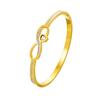 2026 European and American Fashion Versatile 8-character Peach Heart Bracelet, High-end Sense, Elegant Light Luxury Jewelry Ins Style Niche