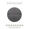 Led Lamp Bases for 3d Led Night Light Abs Acrylic Black 3d Led Lamp Night Light Touch Base With Usb Cable and Remote Control