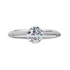 1Carat Moissanite Solitaire Engagement Ring for Women   CopperSpinning Planet Design Ring Wedding Bands Jewelry Gift