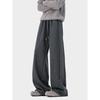 51 Hip-Hop Men's Thick Fleece Pants Winter American Style Trendy Brand Lazy Style Three-Stripe Loose Straight-Leg Sports Trousers