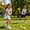 Set de 6 Balles Jaunes Classiques pour Tennis – Balles pour Entraînement, Loisirs et Jeux Extérieur