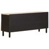 TV Cabinet with White Washed Surface 100 X 33 X 46 Cm