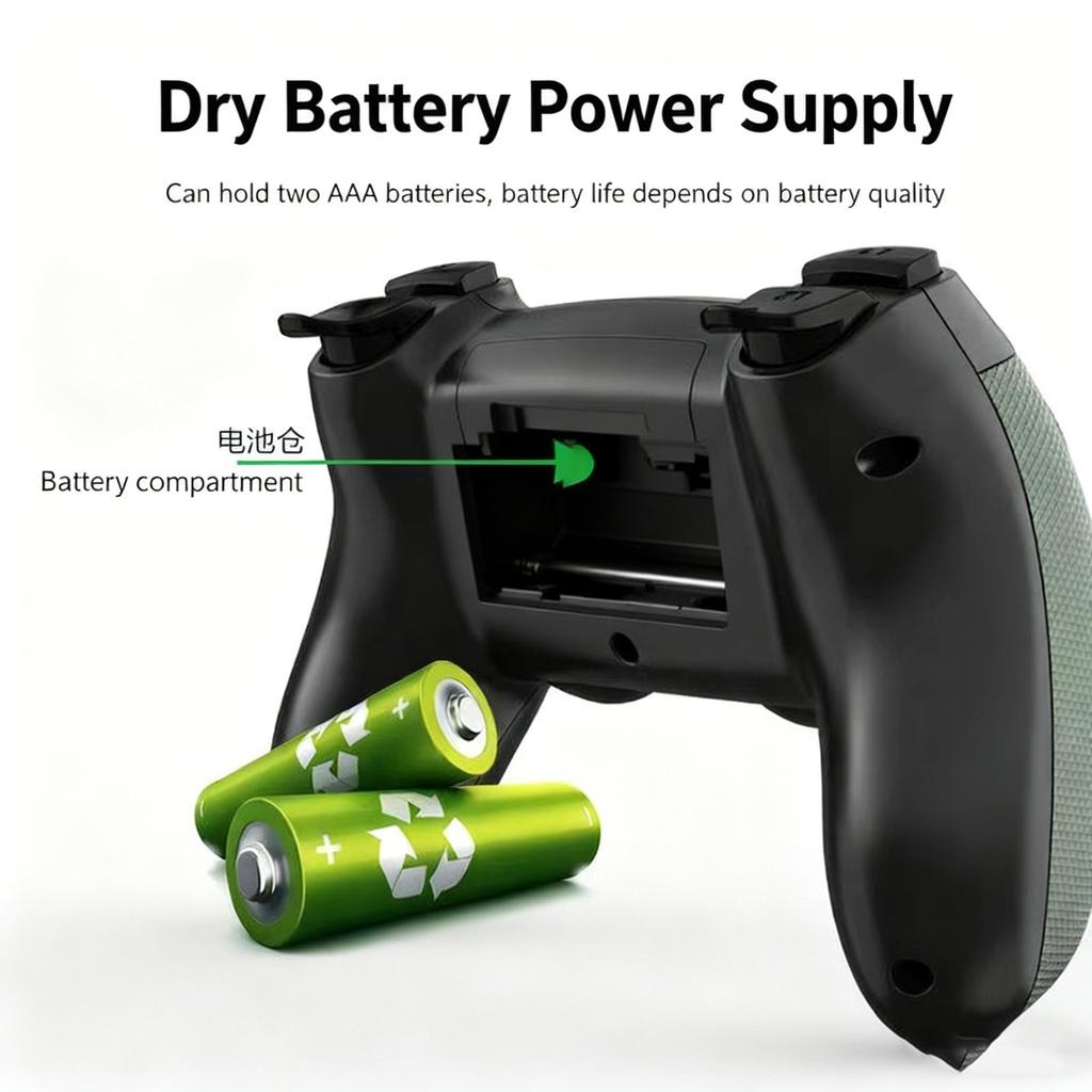 2.4G Wireless Controller for Android TV Box, Steam, PC, PS3 with Wukong Rapid Fire Function