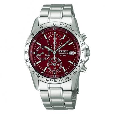 [Seiko Watch] Seiko Selection Men's Quartz Chronograph Watch SBTQ045 Silver