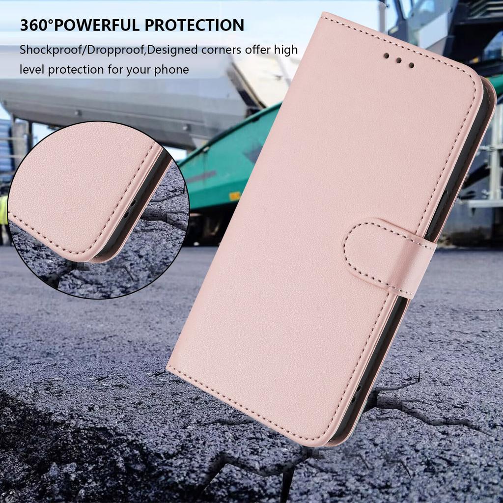 Für Google Pixel 9 Pro XL/Google Pixel 10 Pro XL Lederhülle Portemonnaie Ständer Handyhülle mit Armband