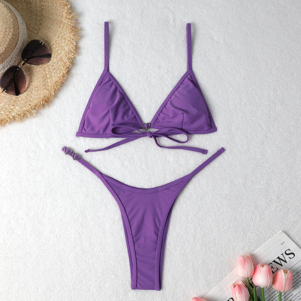 Kobiety Bikini seksowny strój kąpielowy z wysokim stanem plażowe stroje kąpielowe damski letni strój kąpielowy