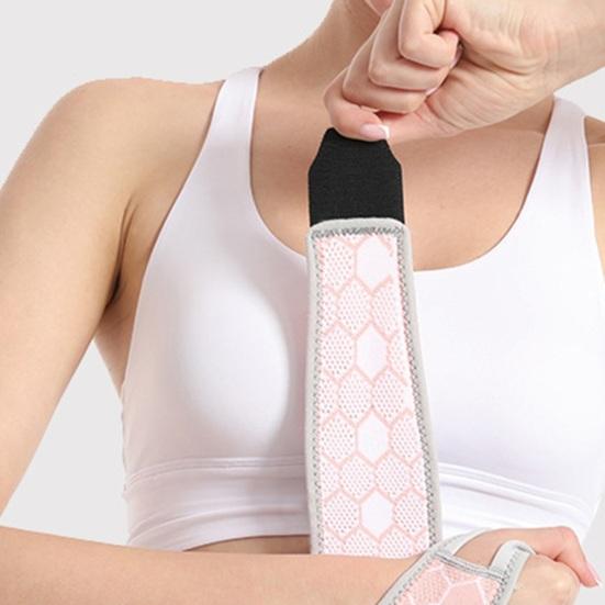 Opaska uciskowa na nadgarstek z regulowaną taśmą mocującą. Oddychająca, super miękka, elastyczna szyna podtrzymująca nadgarstek
