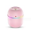 Mini Desktop Humidifier with 7-Color LED, Silent Below 36dB, Ideal for Home, Car, and Office White, Pink, Green