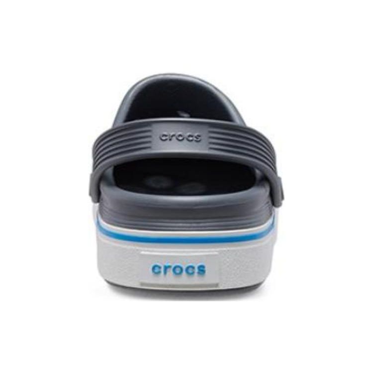 Crocs Orificiu plat Durabil Ușor Respirabil Sandale de plajă Sandale unisex Cărbune 208371-025