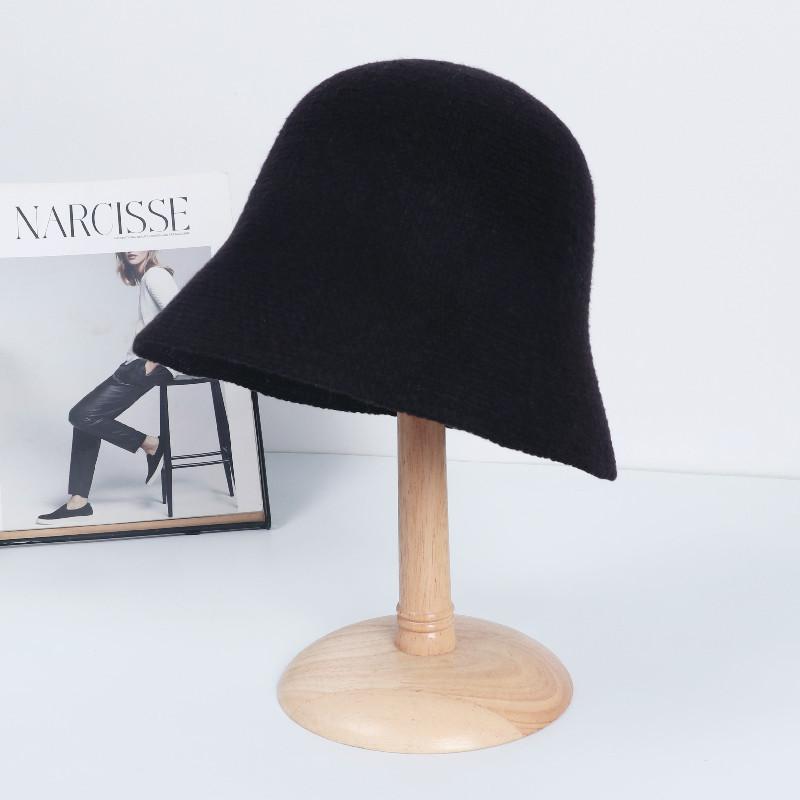 Herbst- und Winterwarme Mütze Damen Chenille Fischerhut Koreanische Version Vielseitige Lässige Strickmütze