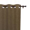 Grommet Curtain 135x250 Cm ARTHUR Brown, by Soleil d'Ocre