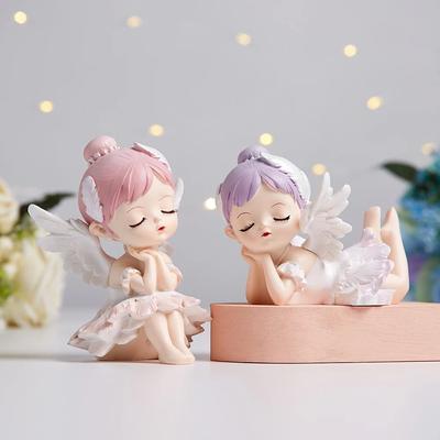 Bela Ballet Girl Tabletop Decoration Ornaments Children'S Living Room Ornaments Lovely Wind Home Decorations Artistic Resin