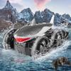 1:24 Four-wheel Drive Amphibious Shark Head Stunt Car Gesture Sensing Drift Remote Control Drift Vehicle Model Toy Gift For