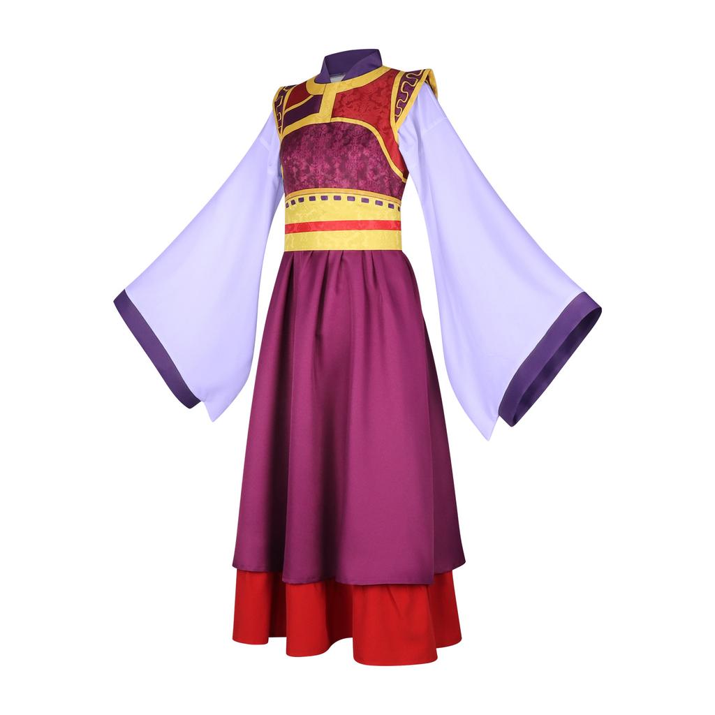 Le costume de jeu de rôle Loulan de l'anime « Le Journal d'une Apothicaire » présente un costume de jeu de rôle de princesse et de concubine Loulan dans