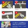 Stedi Ultra-dünne Klinge Zange Einzelklingenwerkzeug für Kunststoffmodelle DIY Gunpla (blau)
