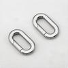 2Pcs 1Pc Charm Stainless Steel Buckle Heart Circular Connector DIY Necklaces Jewelry Making Lobster Buckle Accessories Wholesale