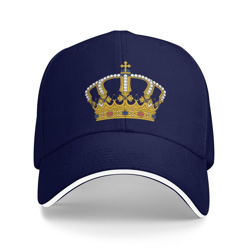 Imperial State Crown Sun Baseball Cap  Summer Y2k Retro Hip Hop Hats For UnisexTeens Hunting Camping Baseball Caps