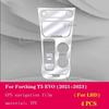 For Forthing T5 EVO -202ar Interior Center Console Transparent TPU Protective Film Anti-scratch Film Sticker