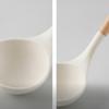 Silicone Turner with Beech Wood Handle Heat-Resistant Utensil Non-Scratch