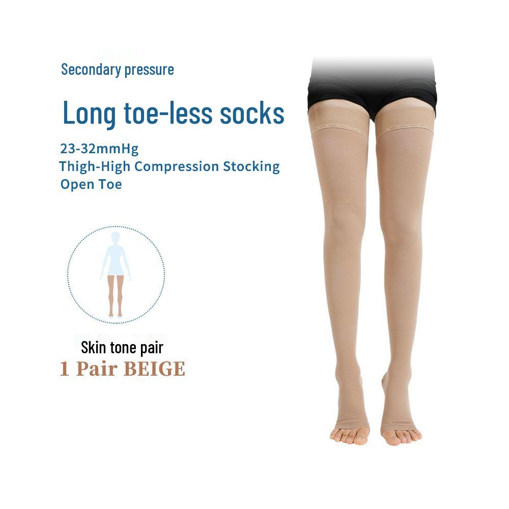 Class II Compression Calf-Length Socks for Varicose Vein & Thrombosis Prevention