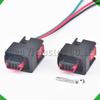 3 Pin Automobile Waterproof Connector 4x4 Traction Control Hall Sensor Plug Wire Harness 1438454-1 For VW Amarok