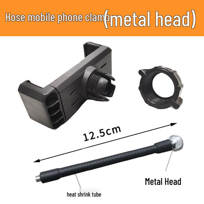 Live Broadcast Ring Light with Phone Clip and Flexible Hose Bracket