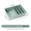 Large Capacity Drawer Organizer Box for Underwear, Socks, Bras, and Pants