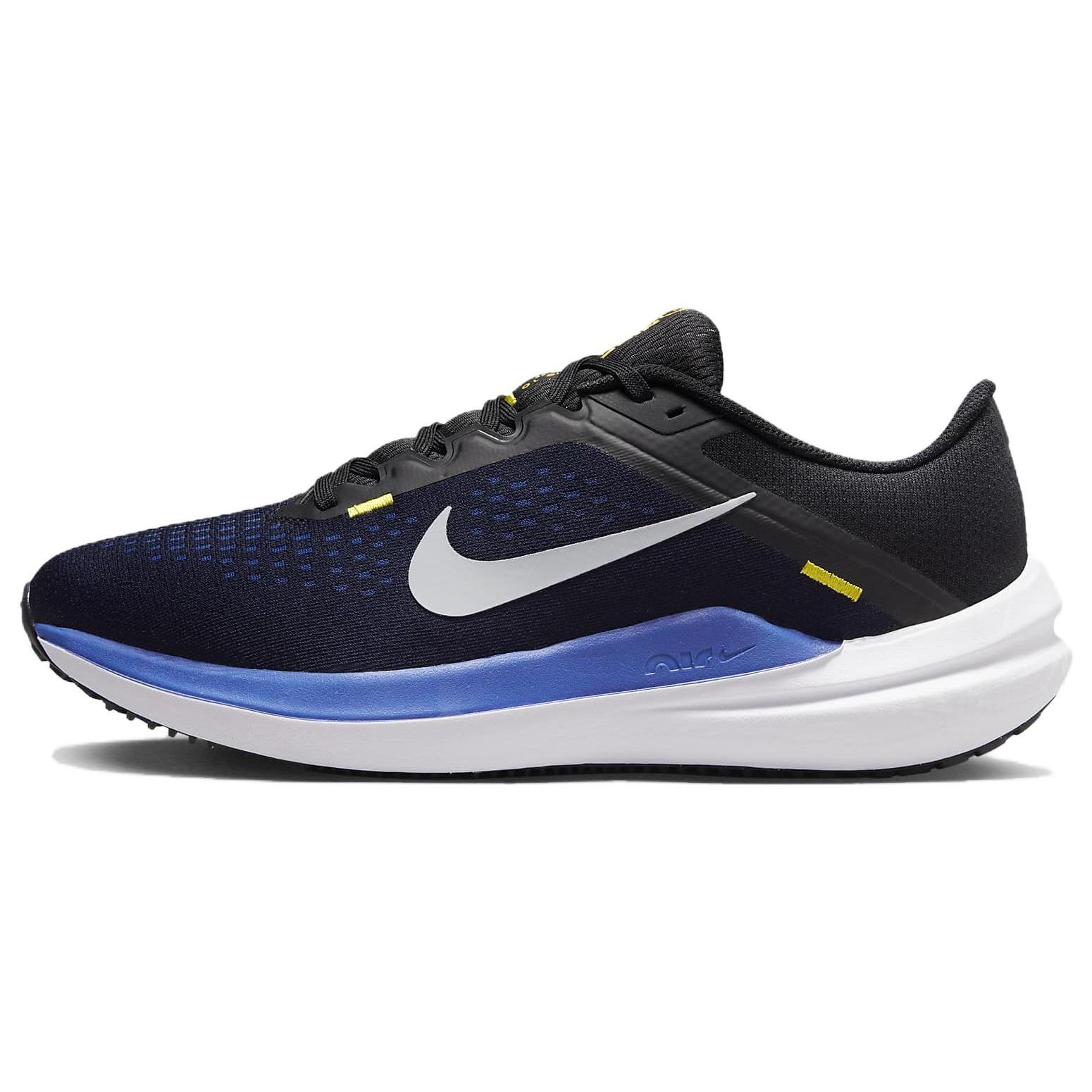 Nike Air Zoom Winflo 10 Black Racer Blue Men s DV4022-005 EU 45