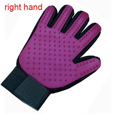 Pet Dog Cat Grooming Cleaning Brush Gloves Effective Deshedding Back Massage Animal Bathing Hair Removal Gloves Dog Combs