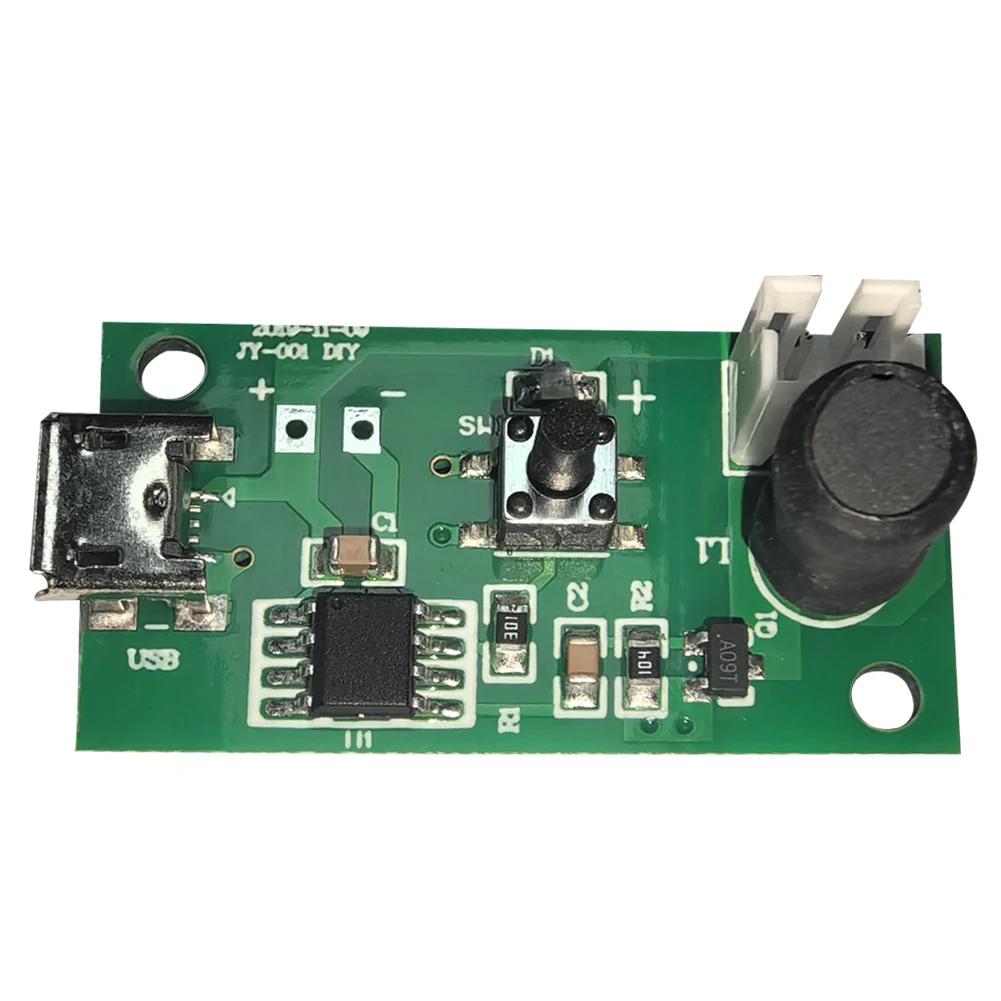 Mini Ultralyd Tåkemaskin Luftfukter Modul USB-drevet Bærbar Atomiserende Keramisk Tåkeprodusent for Hjem og Reise