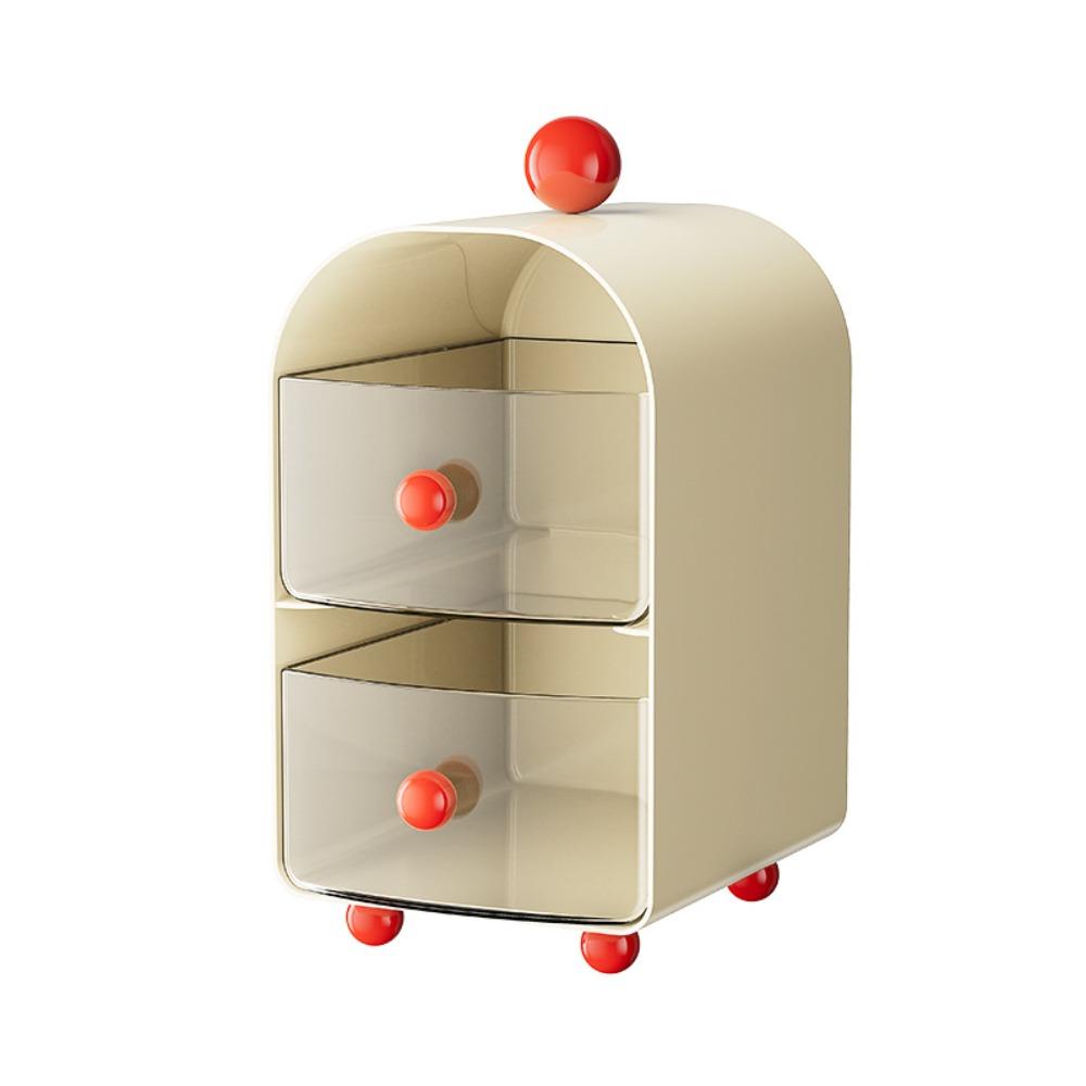 Acrylic Teas Bag Storage Box 2 Layer Storage Container New Transparent Showcase Office