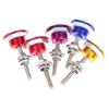 1Pcs 30/32Mm Car Push Button Bonnet Hood Pin Quick Release Latch Lock Clip Kit Aluminum Engine Exterior Parts Universal