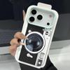 Vintage Camera Pattern Case For iPhone 17 18 Pro Max iPhone 16 15 14 13 Pro Max 17E Leather Texture Soft Silicone Phone Cover