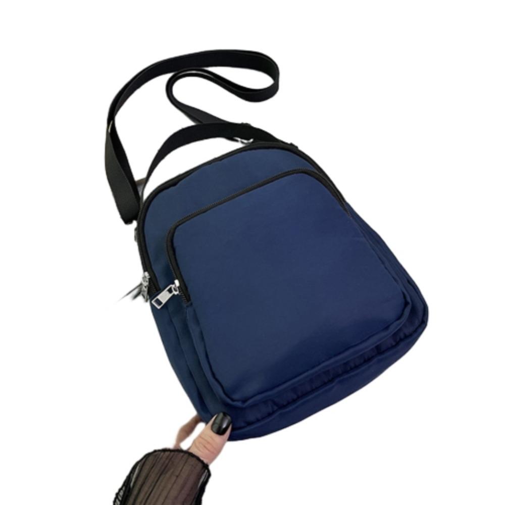 Casual Mini Square Shoulder Bag Waterproof Mobile Phone Pouch Fashion Nylon Crossbody Bag  Travel