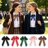 Simple Women Necktie Faux Pearl Cravat Fashion Ladies Neck Wear  Business