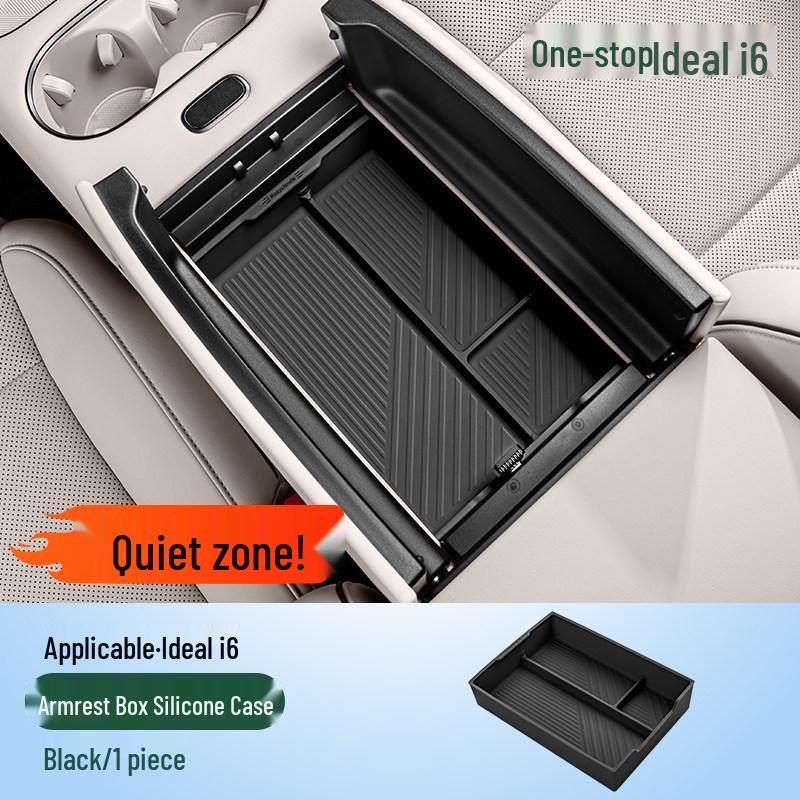 

Ideal i6i8 Armrest Console Storage Box - Car Interior Silicone Organizer
