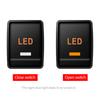 1PC fan Rearview mirror folding After Fog Light Driving recorder radar Front Fog Light Switch Button For Nissan X-TRAIL 14-20