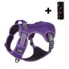 No Pull Small Large Dog Harness with Grip Reflective Waterproof Pet Chest Straps for French Bulldog German Shepherd.